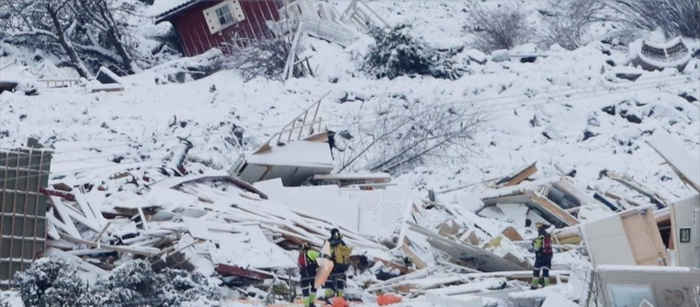 Νορβηγία: Ανασύρθηκε ένας νεκρός - Συνεχίζονται οι έρευνες για τους 9 αγνοούμενους